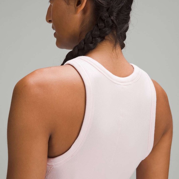 (A9) Lululemon Hold Tight Cropped Tank Top, Flush Pink, Size 12, NWT - Picture 4 of 9